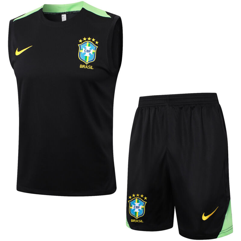 Mens Brazil Singlet Suit Black 2024