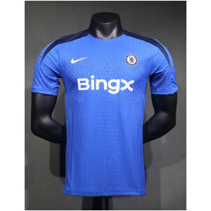 Mens Chelsea Blue Pre-Match Authentic Jersey 2024/25 – Match