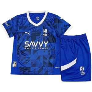 Kids Al-Hilal Home Jersey 2024/25
