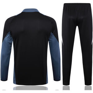 Mens Manchester United Training Suit Black 2024/25