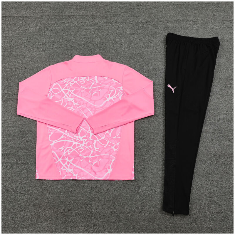 Kids Manchester City Training Suit Pink 2024/25