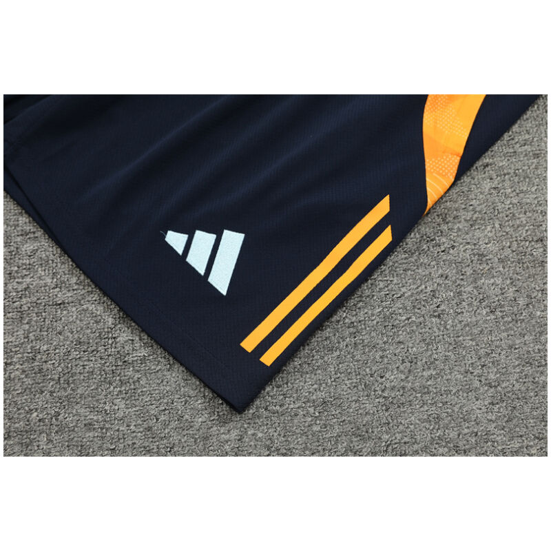 Mens Real Madrid Short Training Suit Royal 2024/25