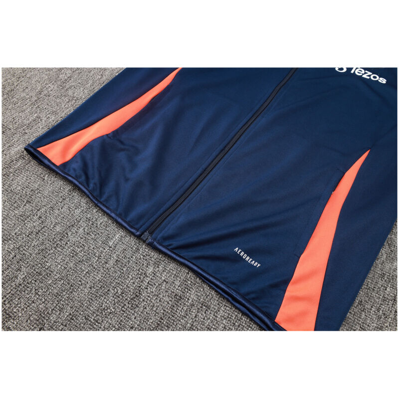Mens Manchester United Jacket + Pants Training Suit Royal 2024/25