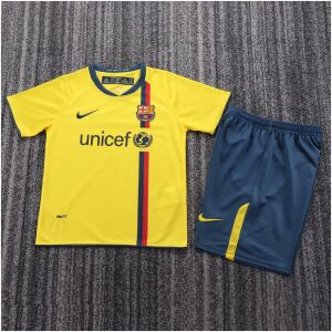 Kids Retro Barcelona Away Jersey 2008/09