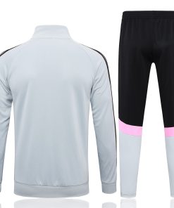 Mens Juventus Jacket + Pants Training Suit Grey 2024/25