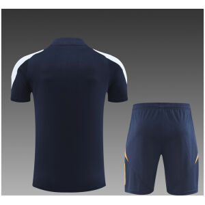 Kinder Real Madrid Kurzer Trainingsanzug Royal 2024/25