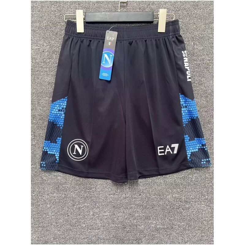 Mens Napoli Special Edition Black Shorts 2024/25