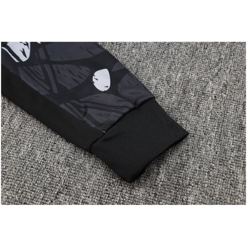 Mens Arsenal Jacket + Pants Training Suit Black 2024/25