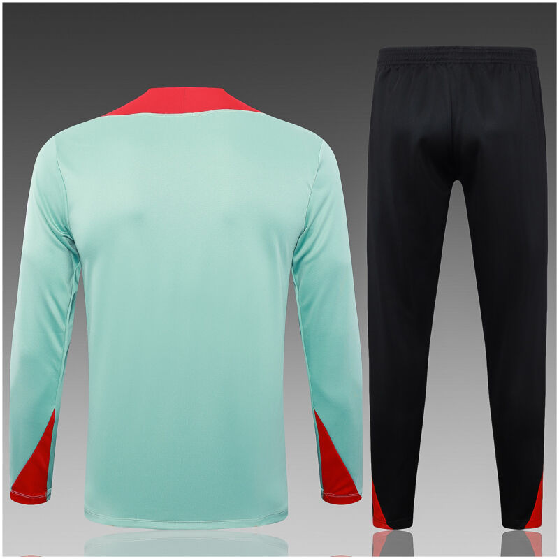 Kids Liverpool Training Suit Light Green 2024/25