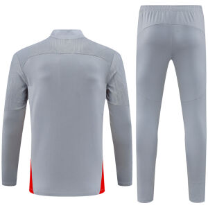 Mens AC Milan Training Suit Grey 2024/25