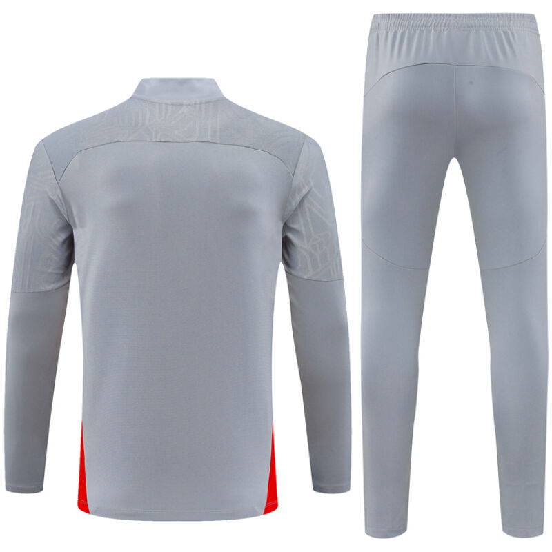 Mens AC Milan Training Suit Grey 2024/25