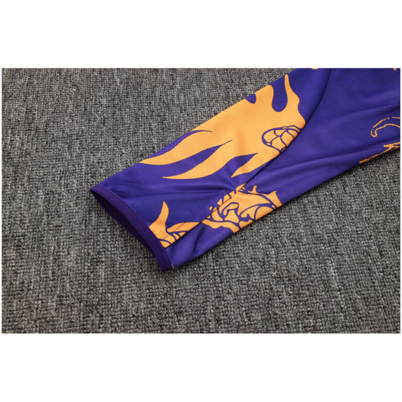 Mens Real Madrid Training Suit Purple Dragon 2024/25