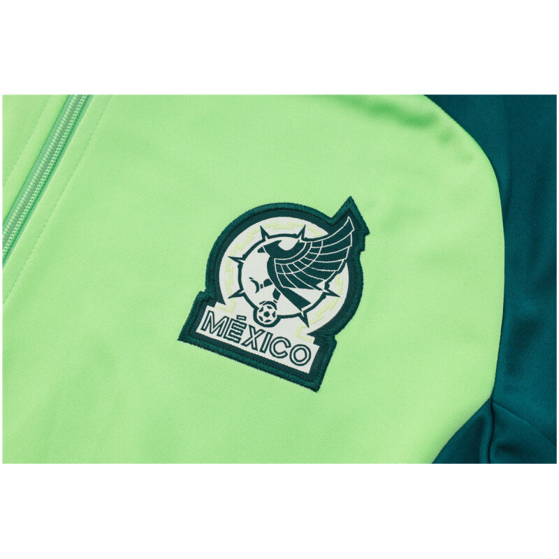 Mens Mexico Jacket + Pants Training Suit Green 2024