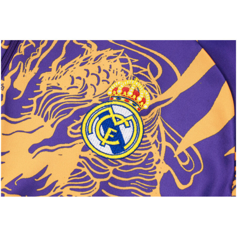 Mens Real Madrid Training Suit Purple Dragon 2024/25