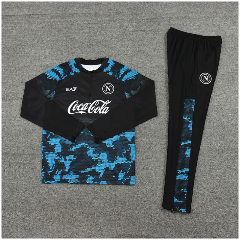 Mens Napoli Training Suit Black 2024/25