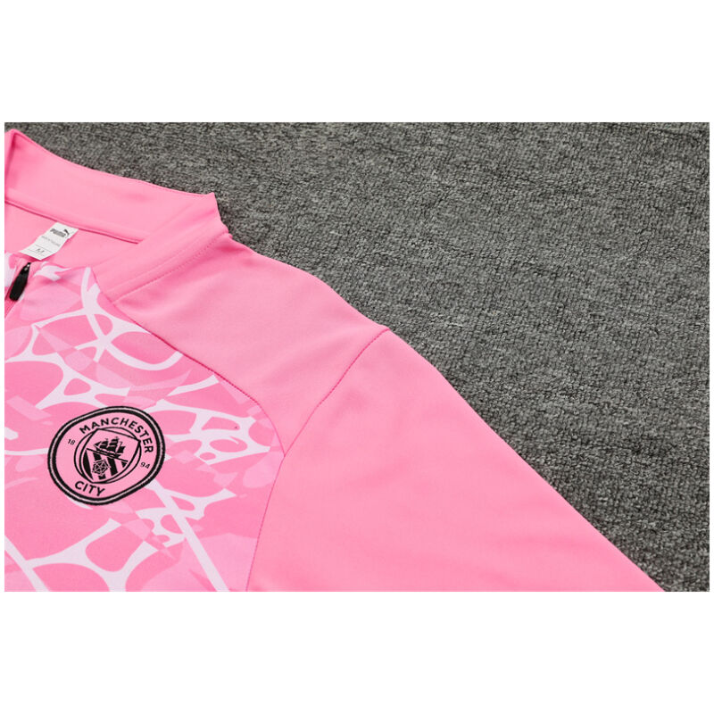 Mens Manchester City Training Suit Pink 2024/25