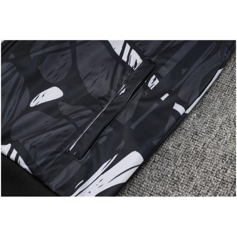 Mens Arsenal Jacket + Pants Training Suit Black 2024/25