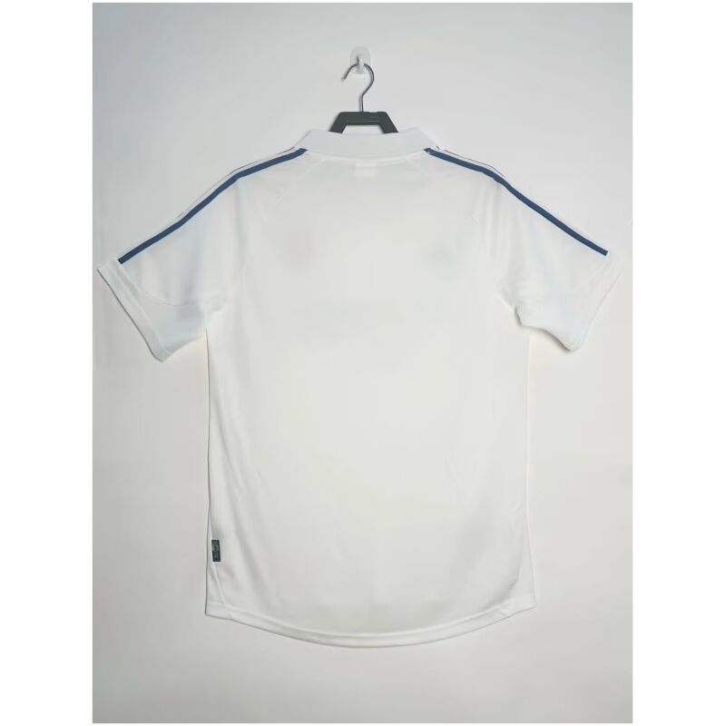 Mens Real Madrid Retro Home Jersey 2001/02