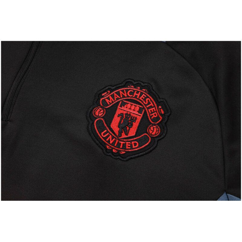 Mens Manchester United Training Suit Black 2024/25