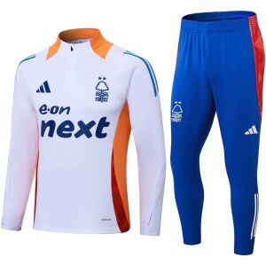 Mens Nottingham Forest Training Suit White 2024/25