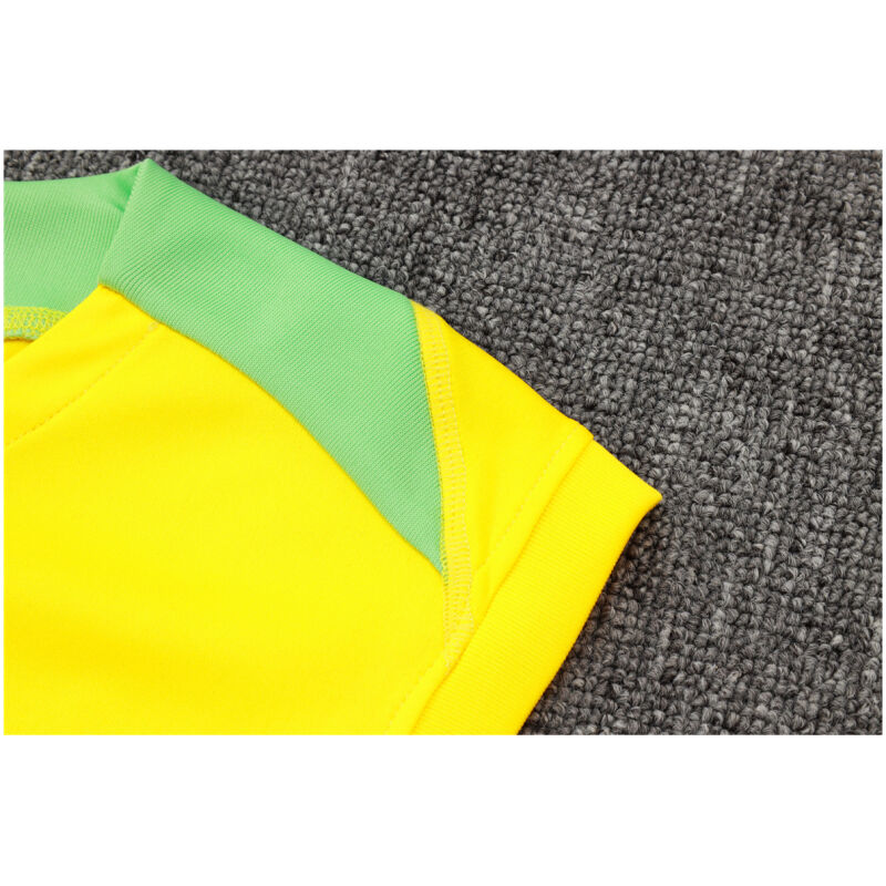 Mens Brazil Singlet Suit Yellow 2024