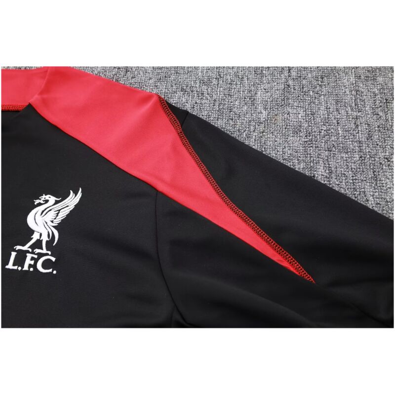 Mens Liverpool Training Suit Black 2024/25