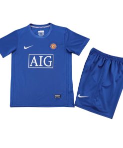 Kids Retro Manchester United Third Jersey 2008/09