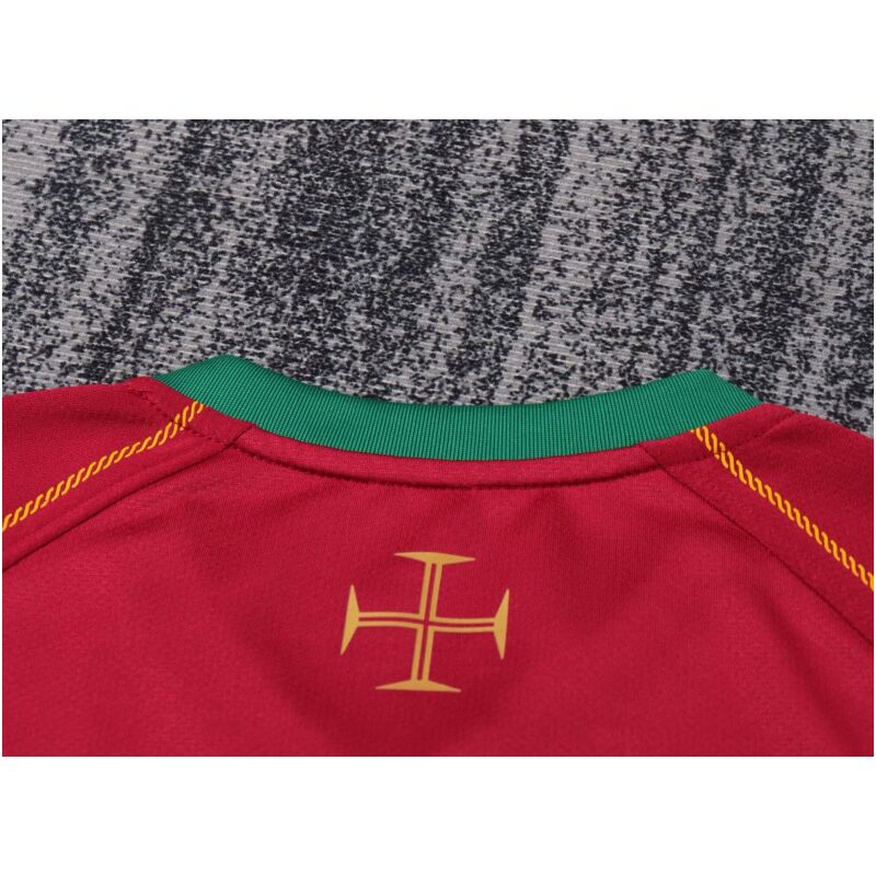 Kids Retro Portugal Home Jersey 2006