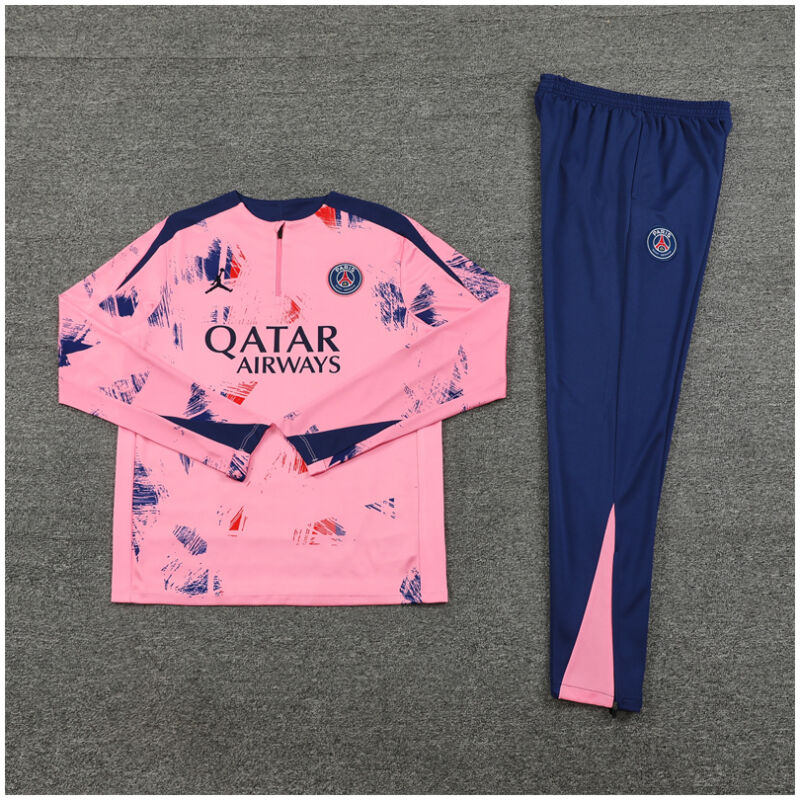 Mens PSG x Jordan Training Suit Pink 2024/25