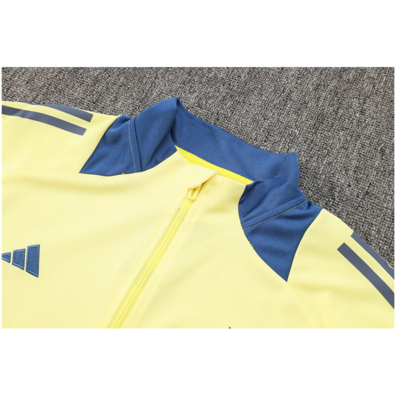Mens Bayern Munich Jacket + Pants Training Suit Yellow 2024/25