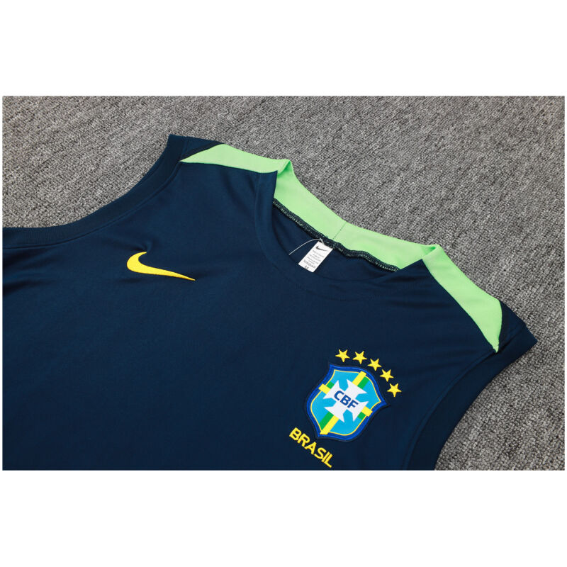 Mens Brazil Singlet Suit Royal 2024