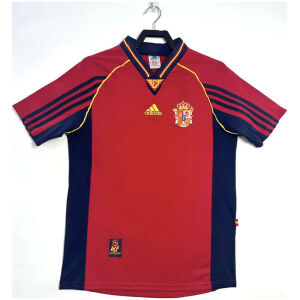 Mens Spain Retro Home Jersey 1998