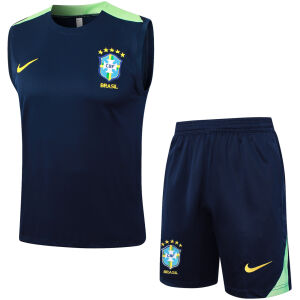 Mens Brazil Singlet Suit Royal 2024