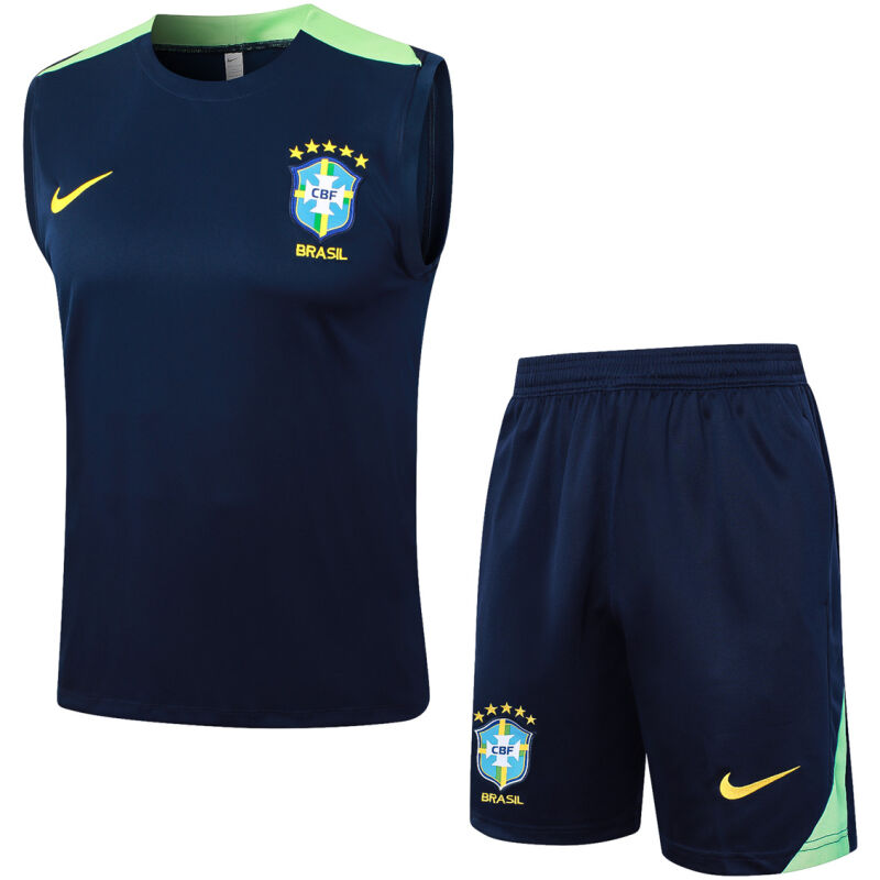 Mens Brazil Singlet Suit Royal 2024