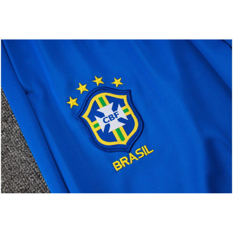 Mens Brazil Jacket + Pants Training Suit White 2024