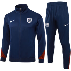 Mens England Jacket + Pants Training Suit Royal 2024