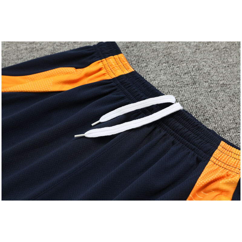 Mens Real Madrid Short Training Suit Royal 2024/25