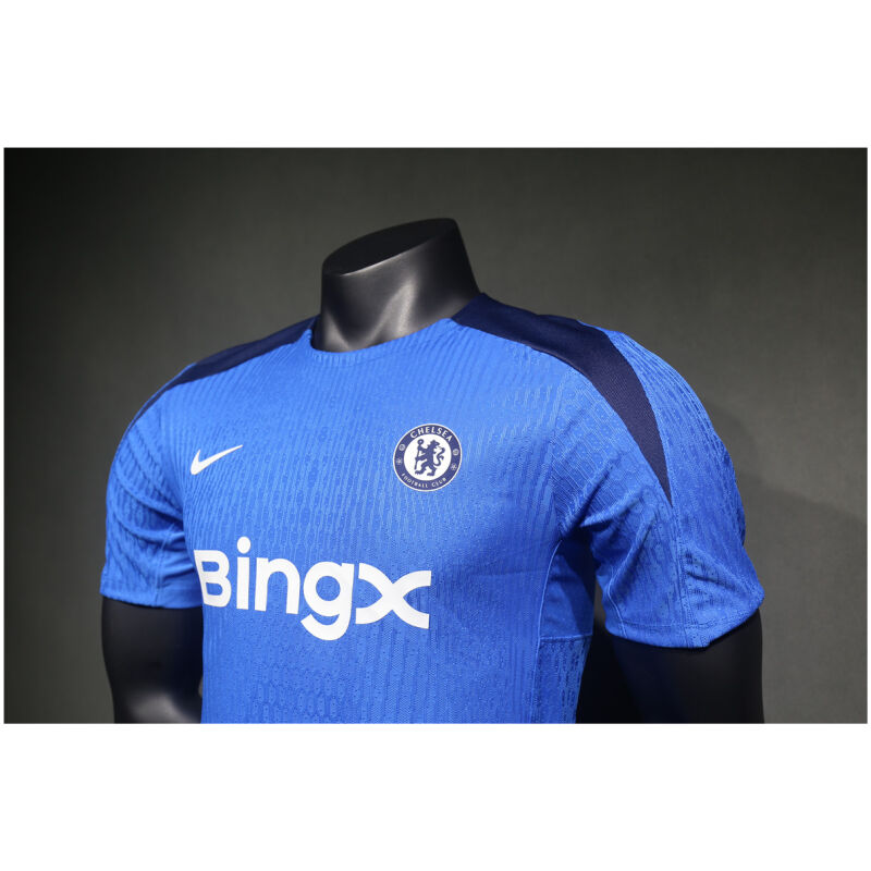 Mens Chelsea Blue Pre-Match Authentic Jersey 2024/25 – Match