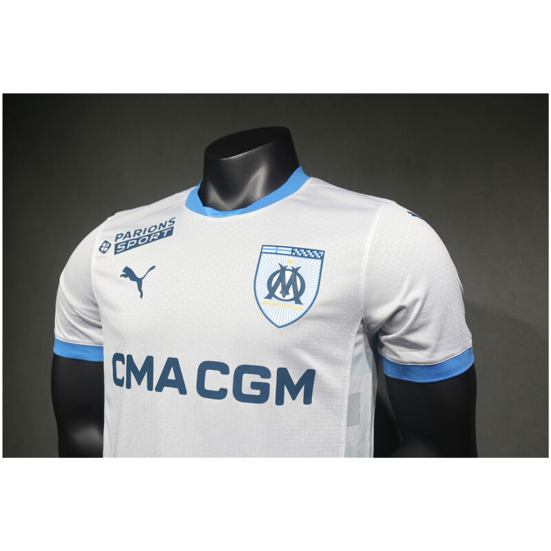 Mens Olympique Marseille Home Authentic Jersey 2024/25 – Match