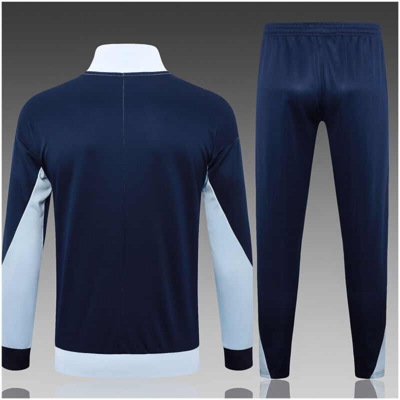 Kids France Jacket + Pants Training Suit Light Blue 2024
