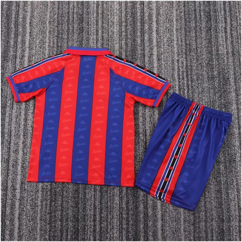 Kids Retro Barcelona Home Jersey 1996/97