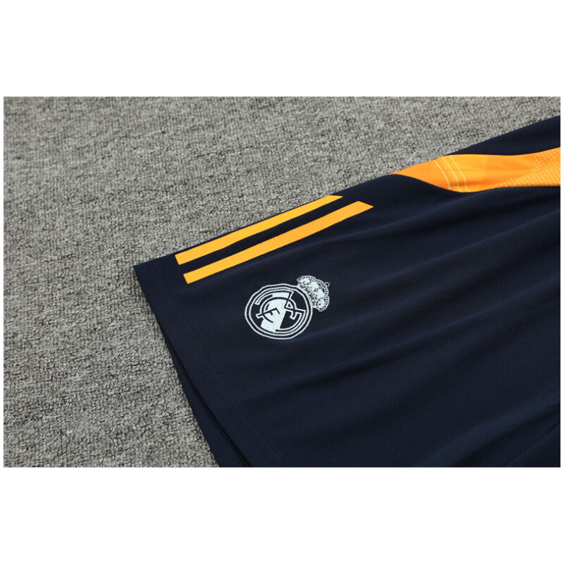 Mens Real Madrid Short Training Suit Royal 2024/25