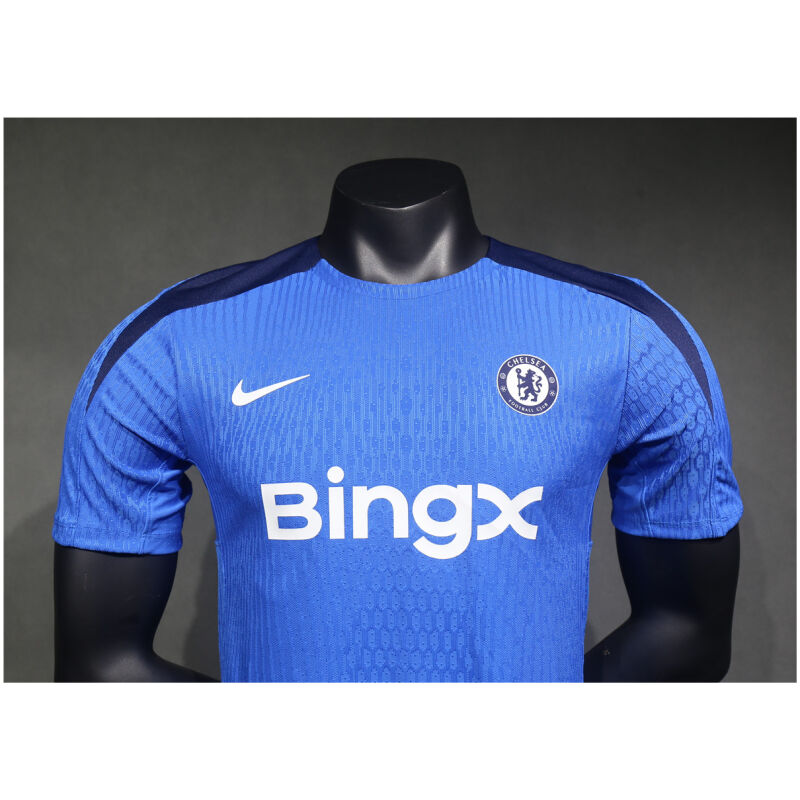 Mens Chelsea Blue Pre-Match Authentic Jersey 2024/25 – Match
