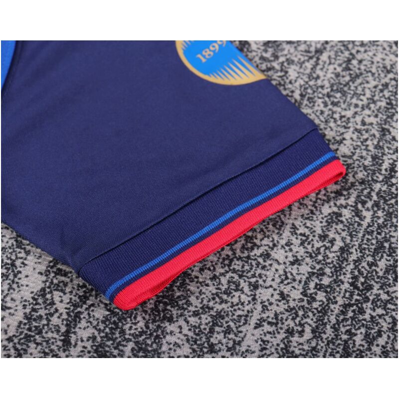 Kids Retro Barcelona Centenary Jersey 1989-1999