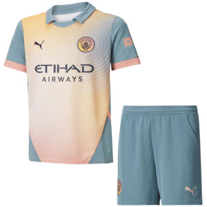 Kids Manchester City Fourth Jersey 2024/25