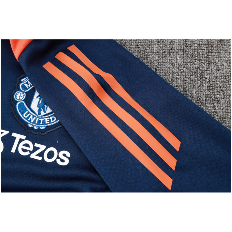 Mens Manchester United Jacket + Pants Training Suit Royal 2024/25