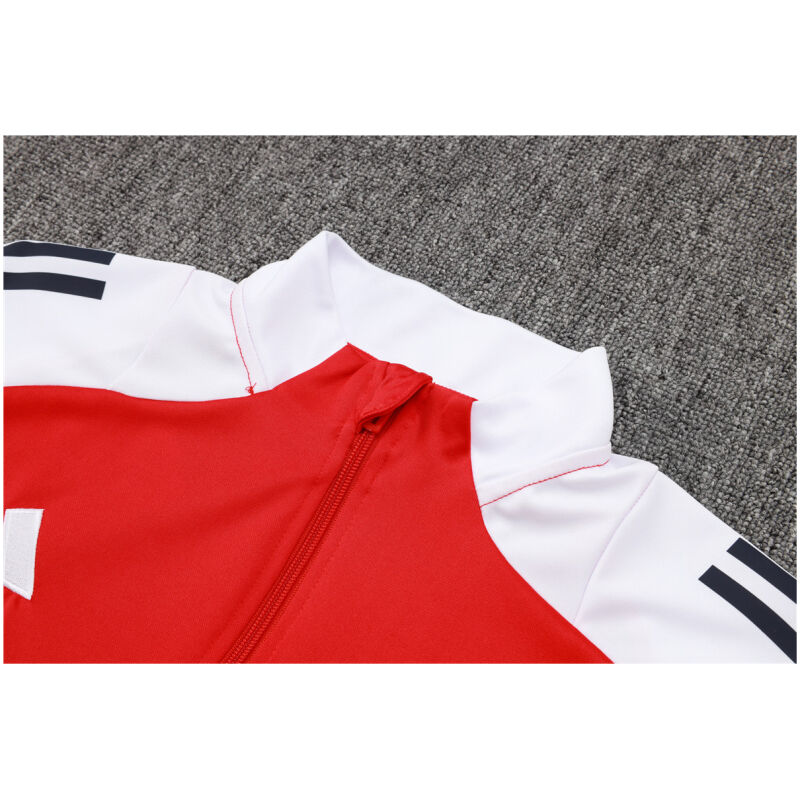 Mens Arsenal Jacket + Pants Training Suit Red 2024/25