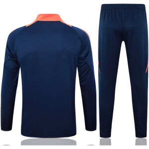 Mens Manchester United Jacket + Pants Training Suit Royal 2024/25