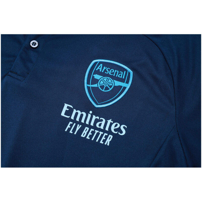 Mens Arsenal Polo Shirt Royal 2024/25