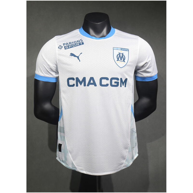 Mens Olympique Marseille Home Authentic Jersey 2024/25 – Match